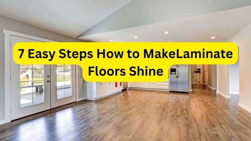 How to Make Laminate Floors Shine at Little or No Cost